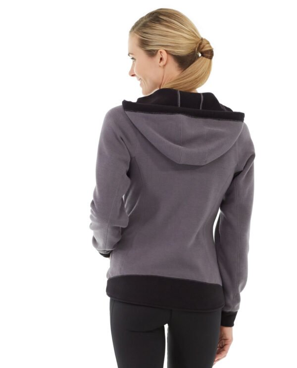 Circe Hooded Ice Fleece – Image 2